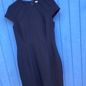 H&M knee length black dress- Size 10